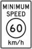 Minimum Speed Clip Art